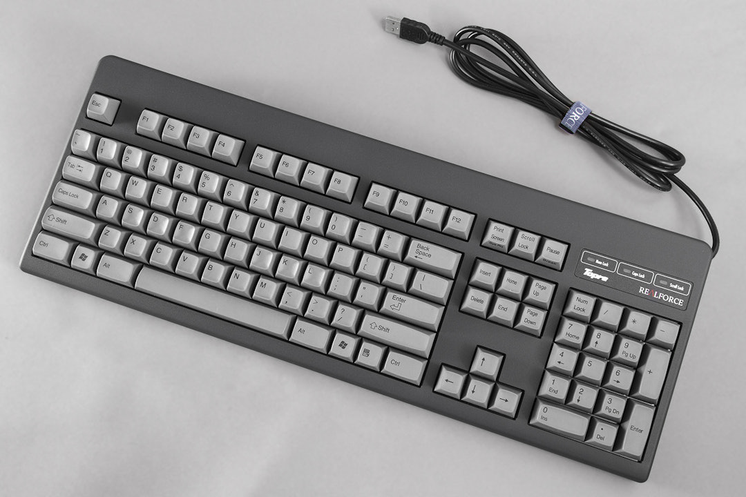 Topre Realforce 104UG Keyboard With Thinksound