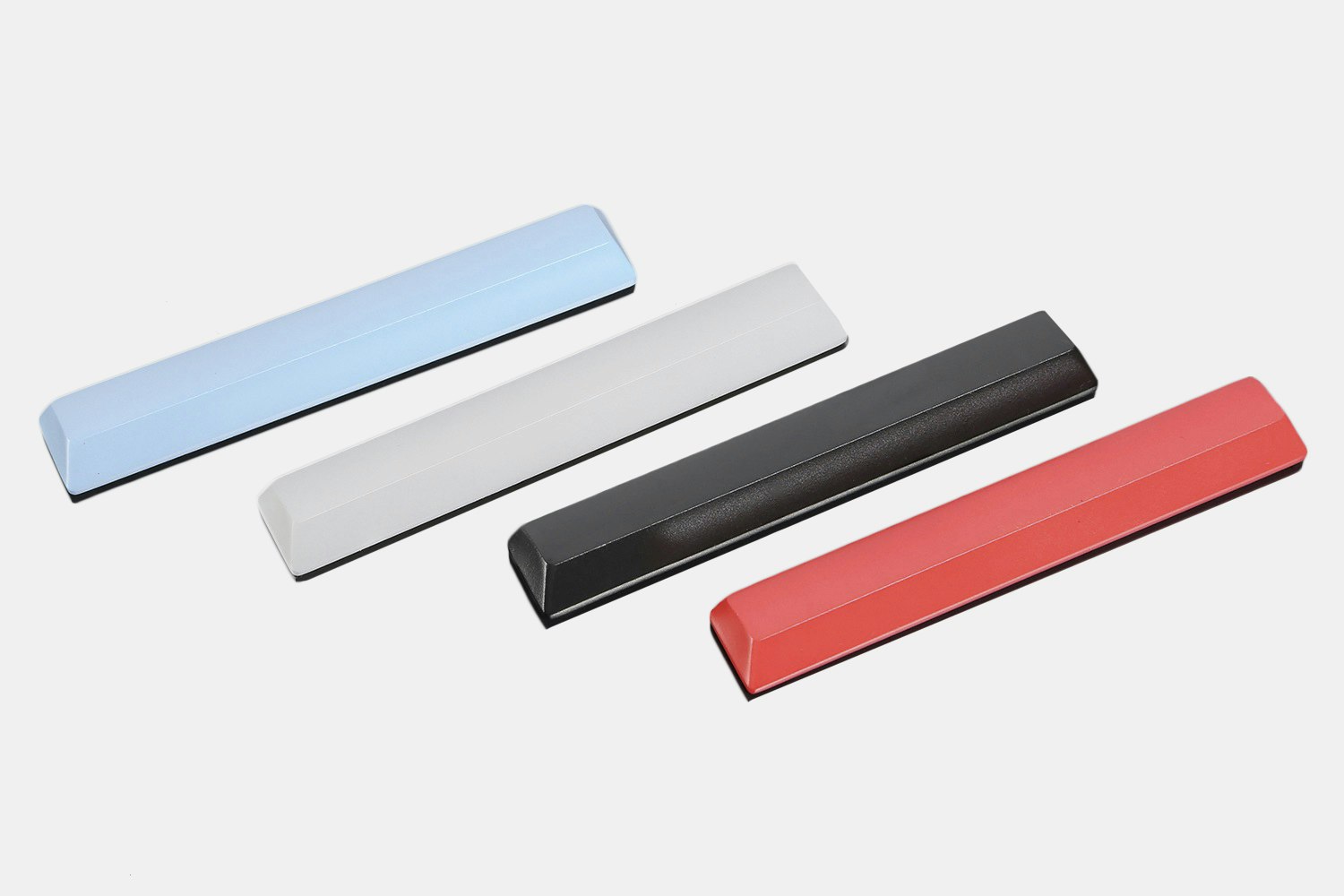 PBT Spacebars (Red, Blue, Dark Gray, Light Gray)