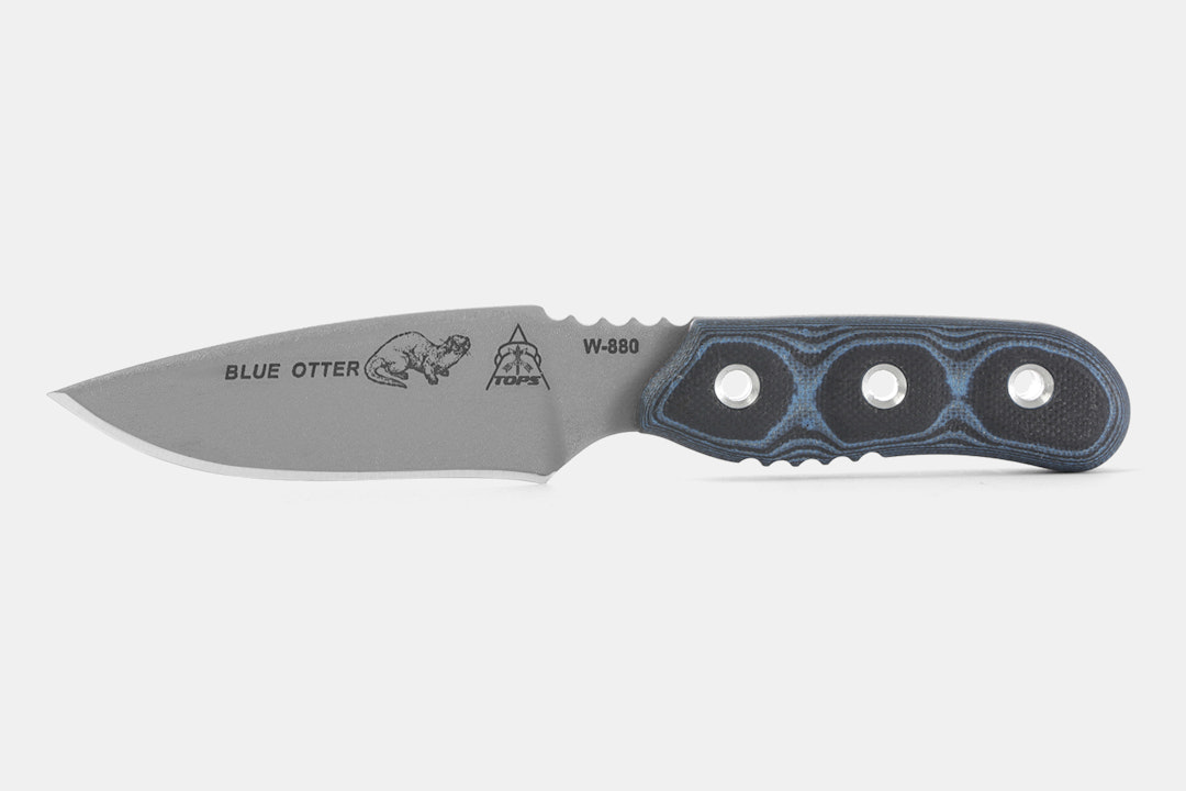 TOPS Knives Blue Otter Fixed Blade