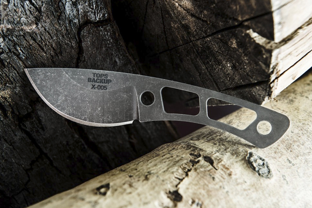 TOPS Knives Backup Fixed Blade Knife