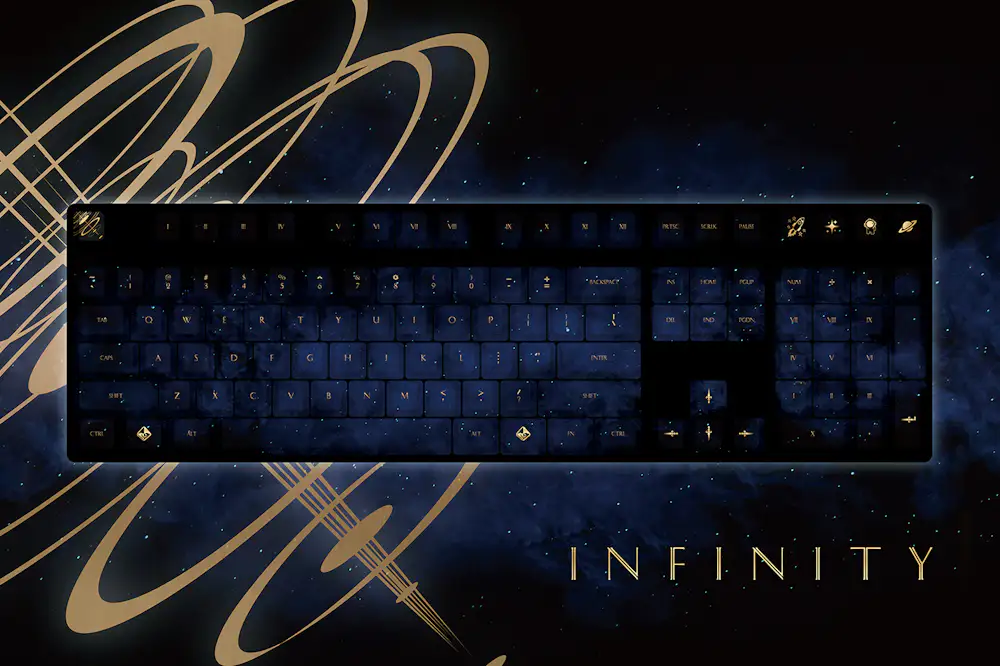 Traitors Keys Infinity PBT Keycap Set | Mechanical Keyboards | Keycaps ...