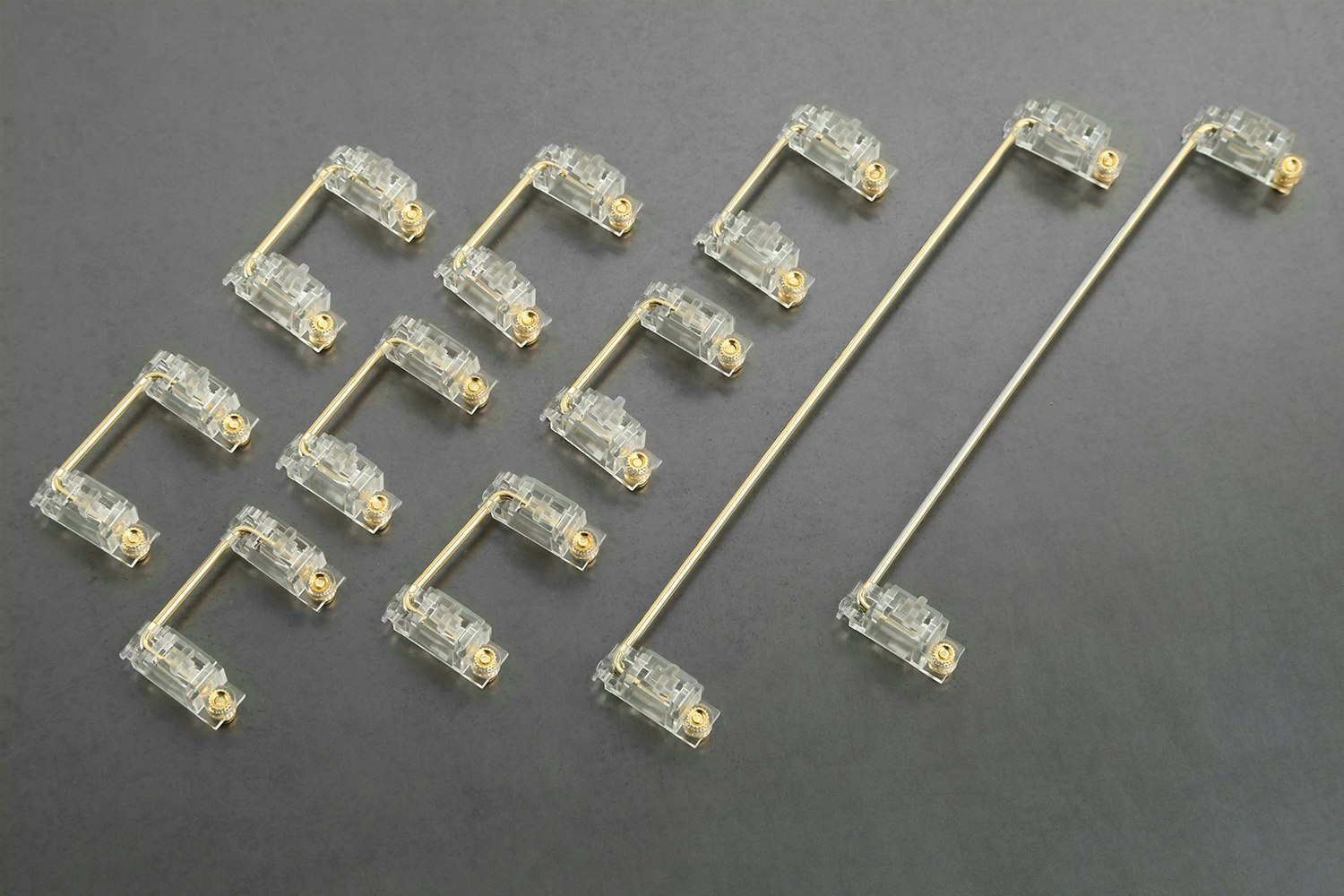 8x 2u, 1x 6.25u, and 1x 7u (+ $15)