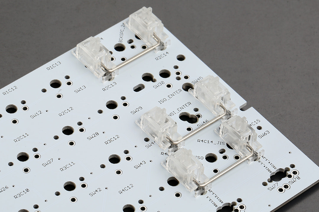 Transparent + Black Stabilizers Pack