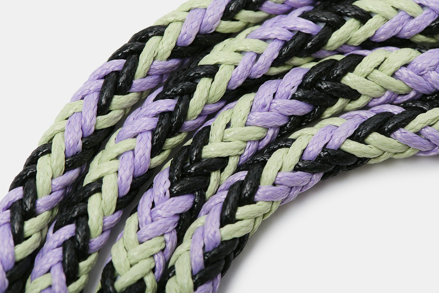 Tri-Colored Themed Braided Nylon USB Cable