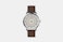 ML421SSVW | Stainless Steel K1 Case,  Vintage White Dial, Brown Leather Strap