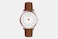 Ml121rgwh | Ip Rose Gold Case, White Dial, Brown L