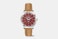 M8-141SSRD-Burgandy Dial, Stainless Steel Case
