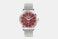 M8-000SSRD-Burgandy Dial, Stainless Steel Case