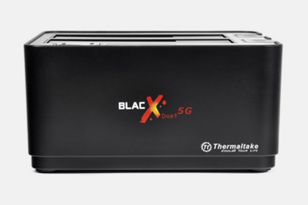 TT BlacX Duet 5G USB 3.0 Dual Bay Dock
