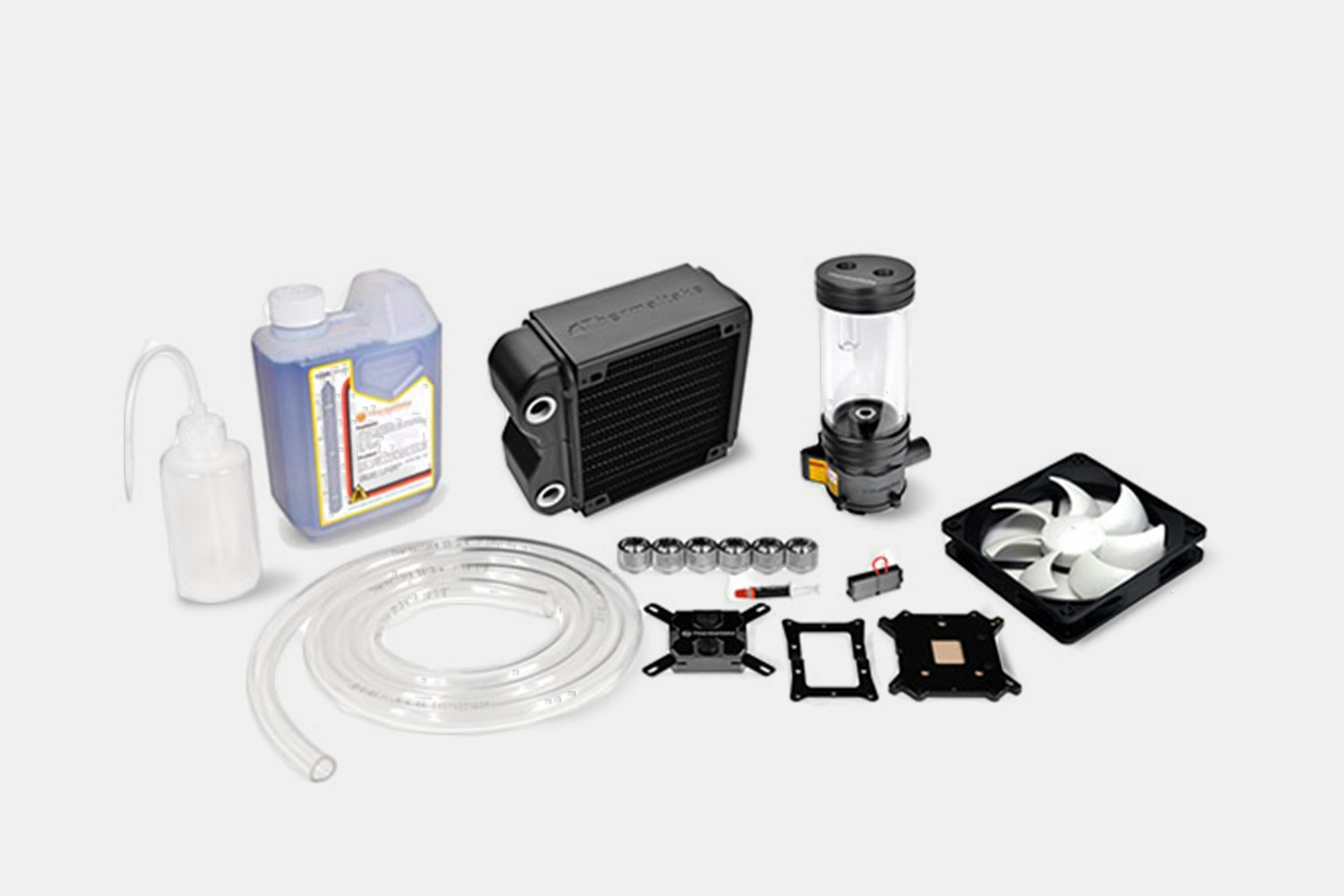 TT Pacific DIY CPU Water Cooling Kits Computer Cases Drop