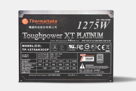 TT Toughpower XT 80 Plus Gold PFC Power Supply