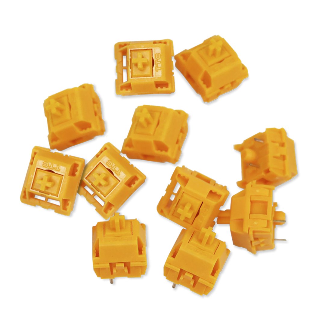 TTC Orange Switches Mechanical Keyboards Keyboard Switches Drop