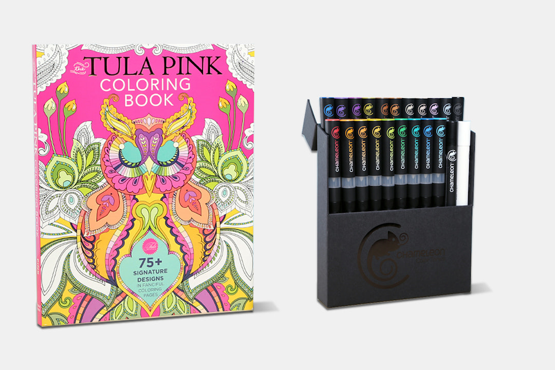 Tula Pink Coloring Book Bundle
