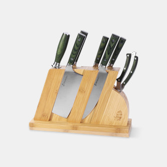 TUO Cutlery 8-Piece Peacock Culinary Knife Set, Knives, Kitchen Knives