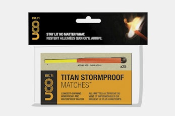 UCO Flatpack Grill & Titan Stormproof Matches