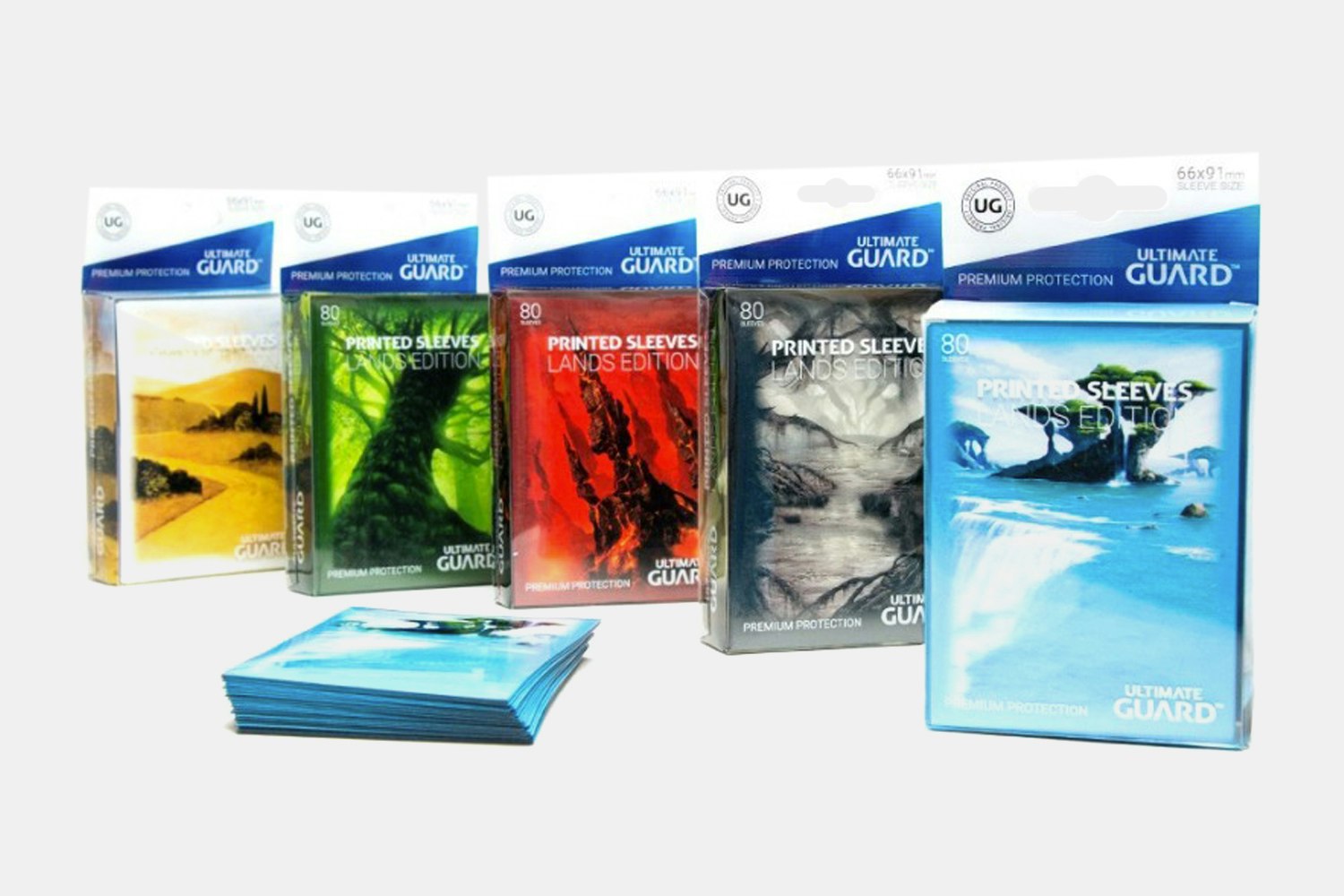 Ultimate Guard MTG Lands Edition Sleeves (5Pack) Card Sleeves Drop