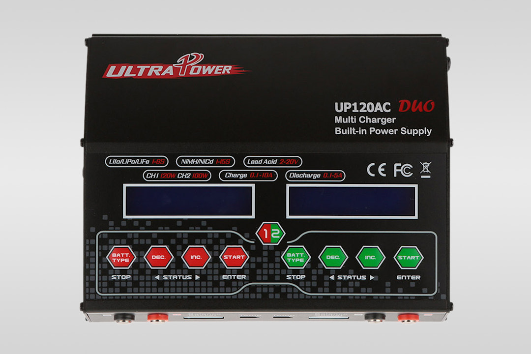 Ultra Power UP120AC Duo Dual Port Charger