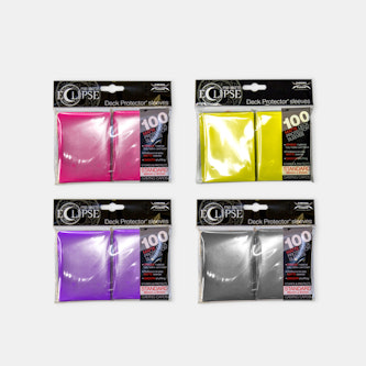 Ultra Pro Sleeves: Eclipse Matte - Hot Pink (100), Accessories & Supplies