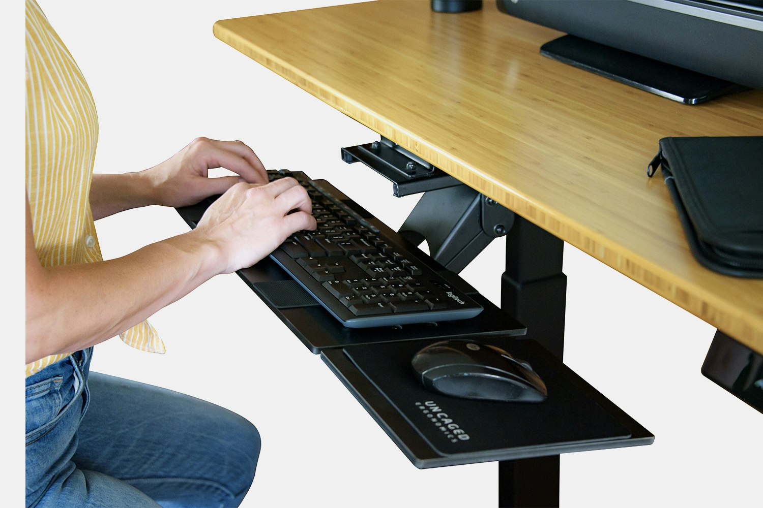 Uncaged Ergonomics KT1 Adjustable Ergonomic Keyboard Tray ...