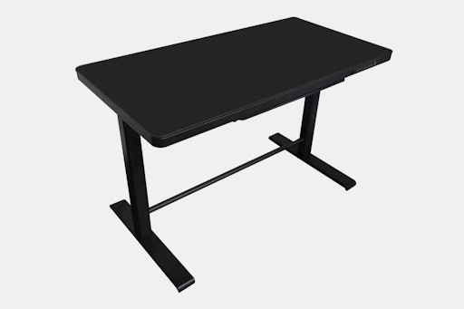 Uncaged Ergonomics Rise Up Glass Standing Desk