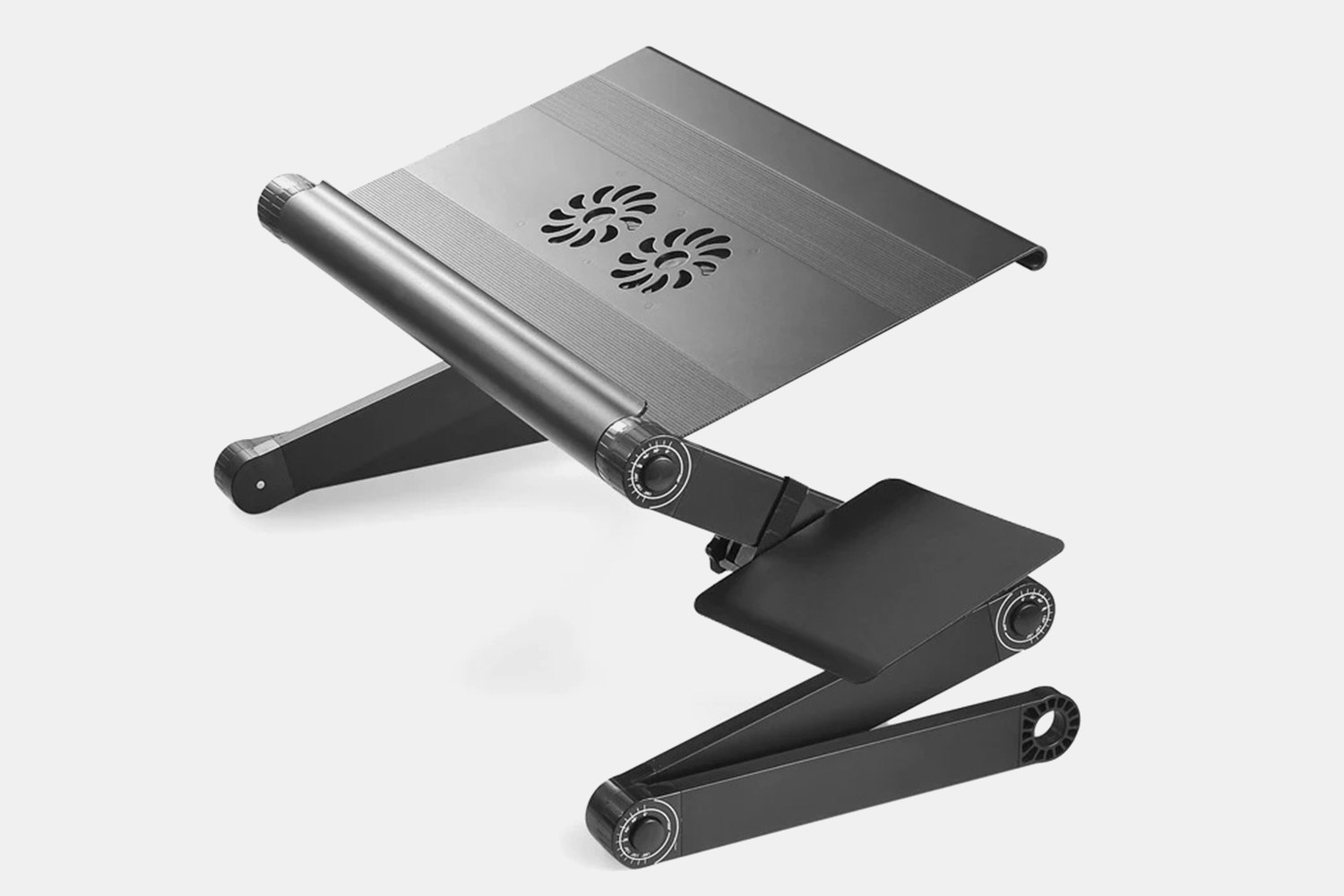 Uncaged Ergonomics WorkEZ Cool Adjustable Laptop Stand Battlestations