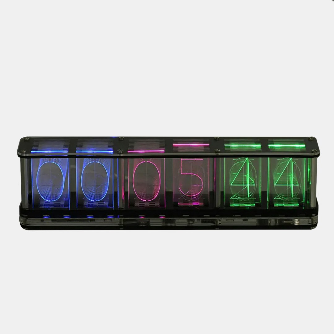Uncommon Carry RGB Tube Clock | Battlestations | Desk Accessories