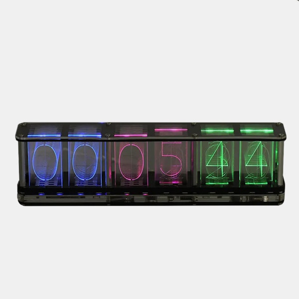 Uncommon Carry RGB Tube Clock Details | Battlestations | Desk
