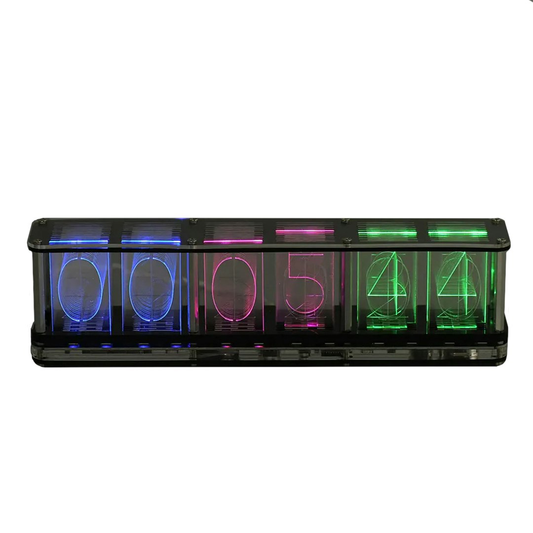 Uncommon Carry RGB Tube Clock | Battlestations | Desk Accessories