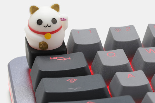 UniqueKeycaps Lucky Cat Artisan Keycap
