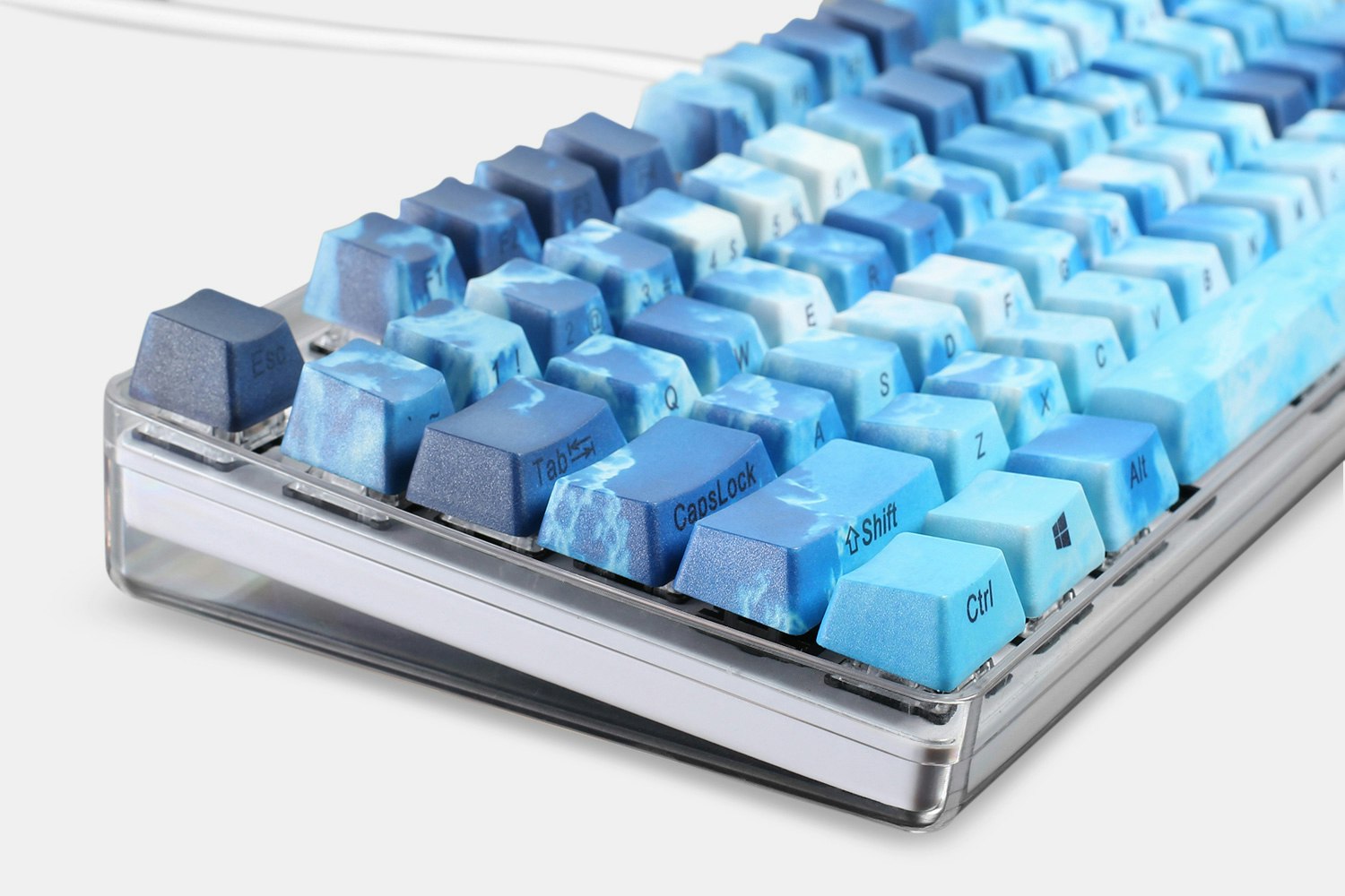 Up in the Clouds PBT All Over Dye-Subbed Keycap Set