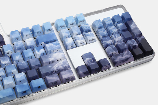 Up in the Clouds PBT All Over Dye-Subbed Keycap Set
