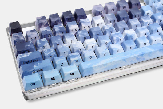Up in the Clouds PBT All Over Dye-Subbed Keycap Set
