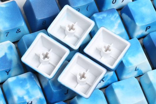 Up in the Clouds PBT All Over Dye-Subbed Keycap Set