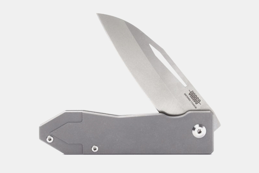 Vargo Sobata 398 Sintered Titanium Alloy Folding Knife