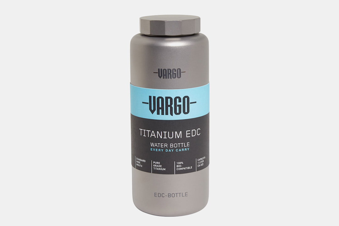 Vargo Titanium EDC Water Bottle