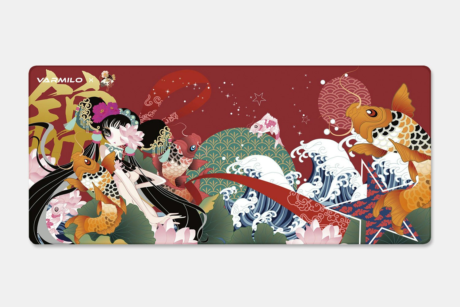 Varmilo Koi Large Stitched Deskmats Price Reviews Drop