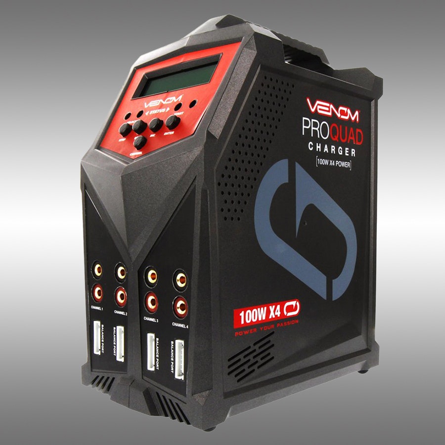 Venom Pro Quad 100W 4Port AC/DC Charger PreOrder Phone Accessories Drop
