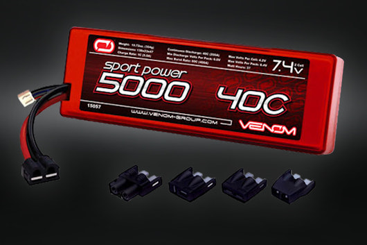 Venom Sport Lipo 2S/3S 5000mAh Universal