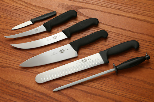 Victorinox BBQ Knife Set (8 pc.) w/ Fibrox Handle