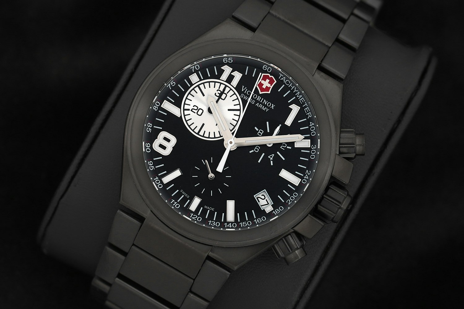 Victorinox Convoy Titanium Chrono Watch Details Watches