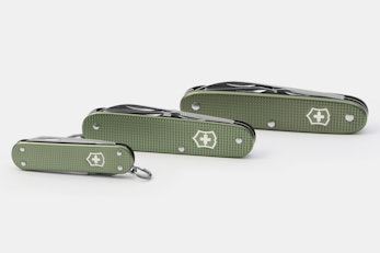 Limited Edition Victorinox Alox Knives: Olive Green