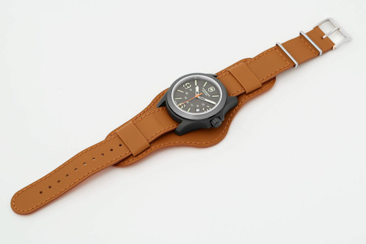 Victorinox Original Leather Cuff Watch