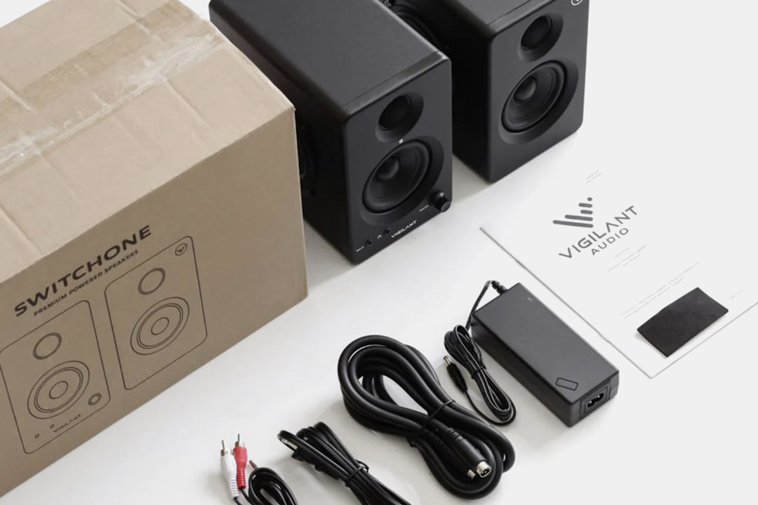 Vigilant Audio SwitchOne Wireless Powered Speakers