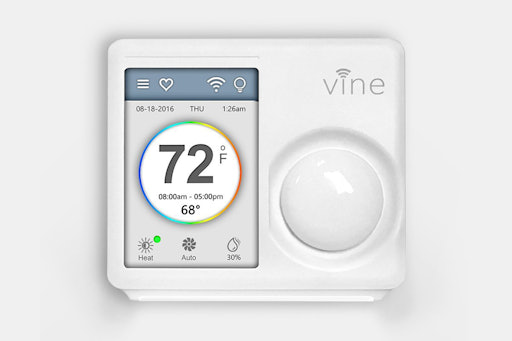 Vine Smart Wi-Fi Thermostat w/TouchScreen