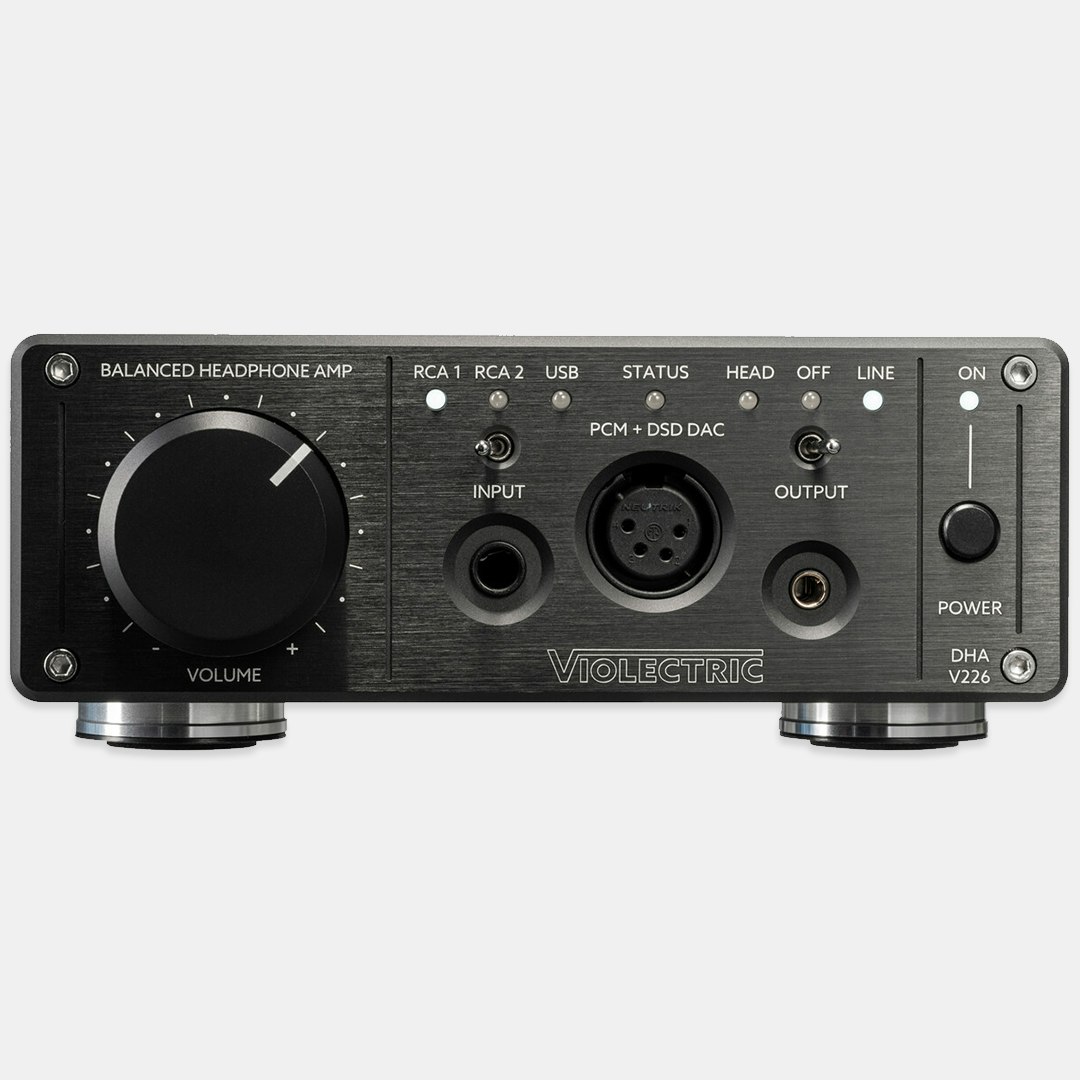 Violectric DHA V226 Headphone Amp/DAC | Audiophile | DACs | Amp Combo ...