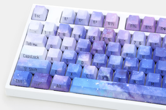 Violet Nights PBT Dye-Subbed Keycap Set