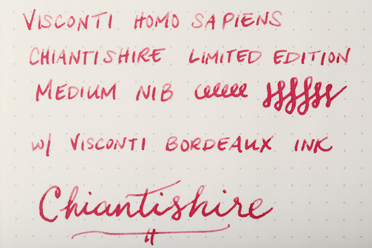 Visconti Homo Sapiens Chiantishire Fountain Pen