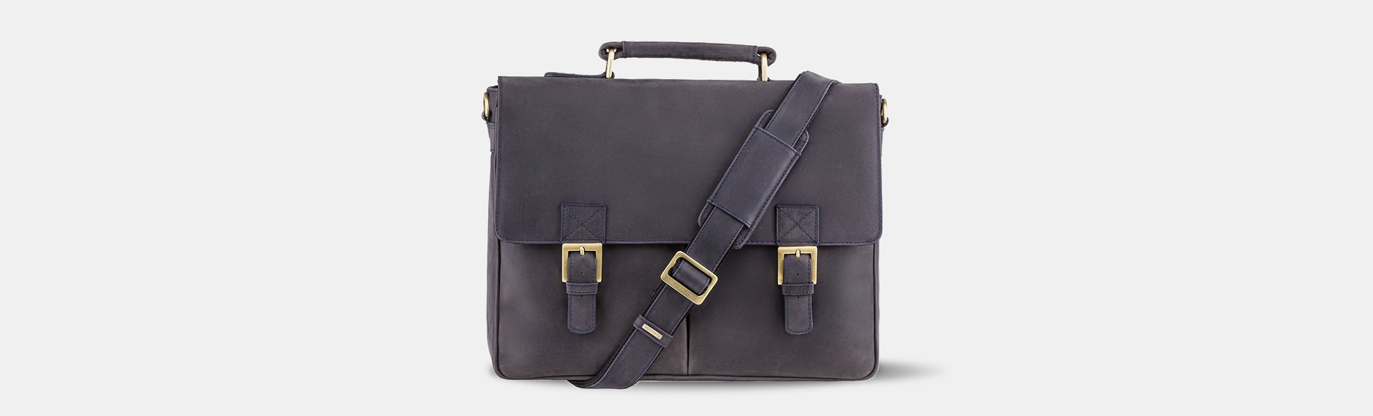 visconti leather briefcases