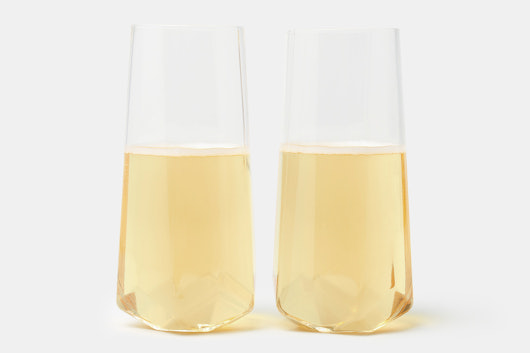 Viski Faceted Glassware (Set of 2)