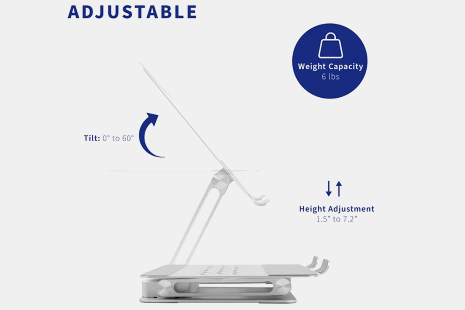 VIVO V000LD Aluminum Laptop Riser and Docking Station | Battlestations ...